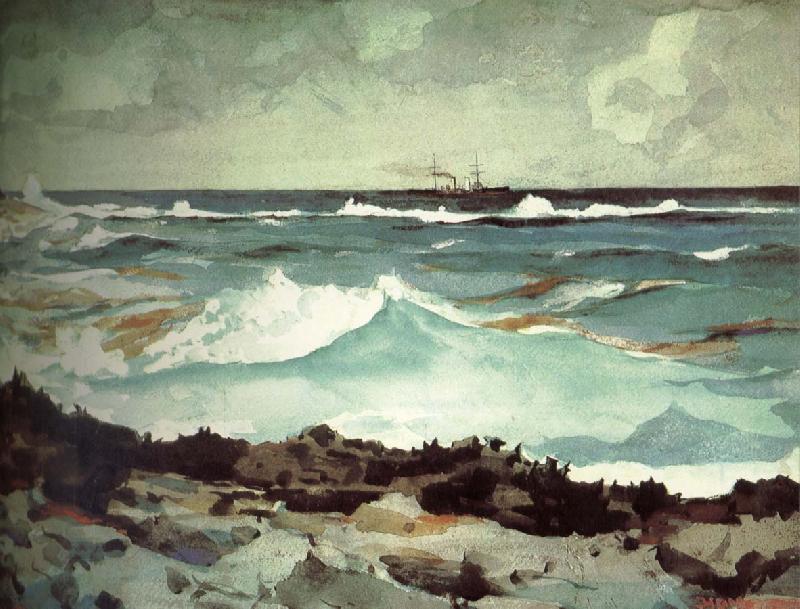 Winslow Homer Coast mad wolf China oil painting art